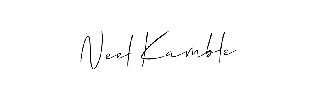 Here are the top 10 professional signature styles for the name Neel Kamble. These are the best autograph styles you can use for your name. Neel Kamble signature style 2 images and pictures png