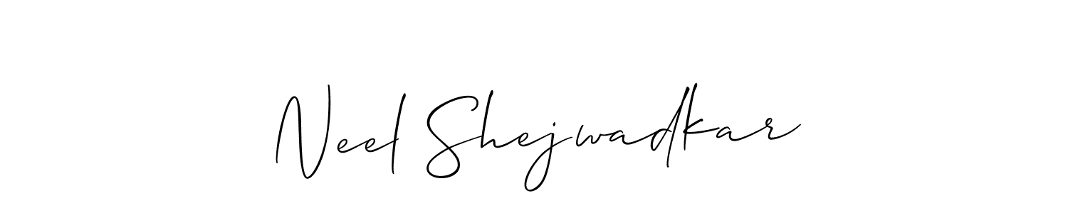 Best and Professional Signature Style for Neel Shejwadkar. Allison_Script Best Signature Style Collection. Neel Shejwadkar signature style 2 images and pictures png
