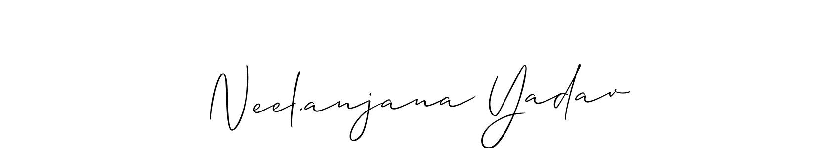 You can use this online signature creator to create a handwritten signature for the name Neel.anjana Yadav. This is the best online autograph maker. Neel.anjana Yadav signature style 2 images and pictures png