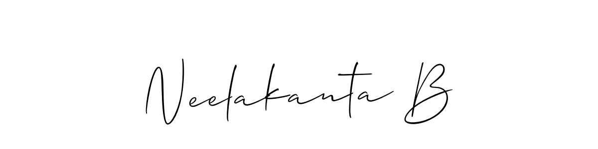 You can use this online signature creator to create a handwritten signature for the name Neelakanta B. This is the best online autograph maker. Neelakanta B signature style 2 images and pictures png