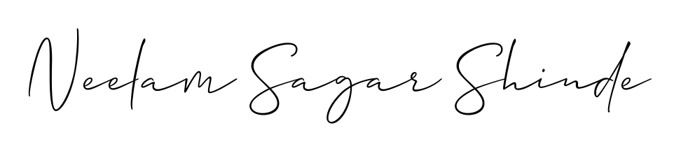 The Allison_Script signature style provides a bold statement for name Neelam Sagar Shinde. Designed for business owners, executives, and leaders. Neelam Sagar Shinde signature style 2 images and pictures png