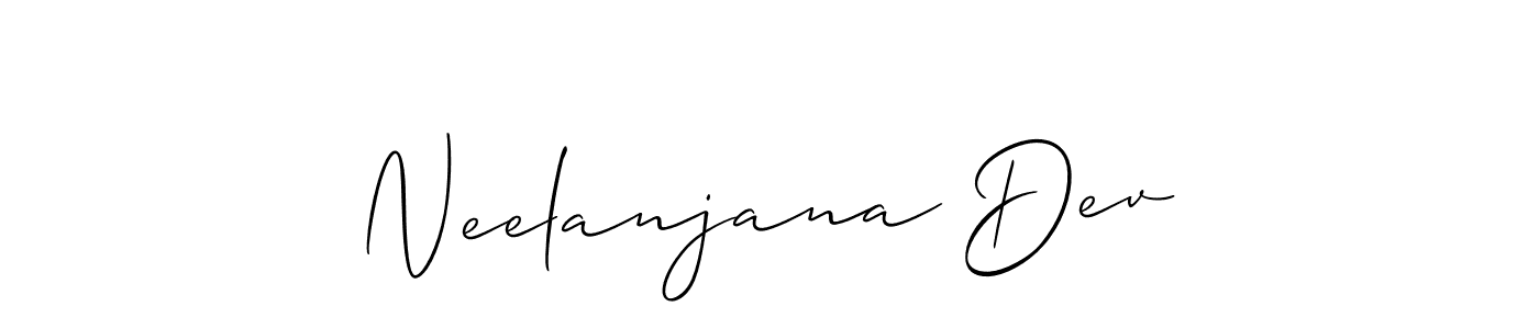 Once you've used our free online signature maker to create your best signature Allison_Script style, it's time to enjoy all of the benefits that Neelanjana Dev name signing documents. Neelanjana Dev signature style 2 images and pictures png