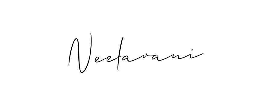 It looks lik you need a new signature style for name Neelavani. Design unique handwritten (Allison_Script) signature with our free signature maker in just a few clicks. Neelavani signature style 2 images and pictures png