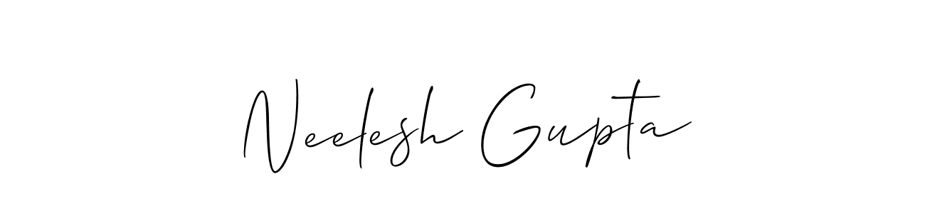 Once you've used our free online signature maker to create your best signature Allison_Script style, it's time to enjoy all of the benefits that Neelesh Gupta name signing documents. Neelesh Gupta signature style 2 images and pictures png