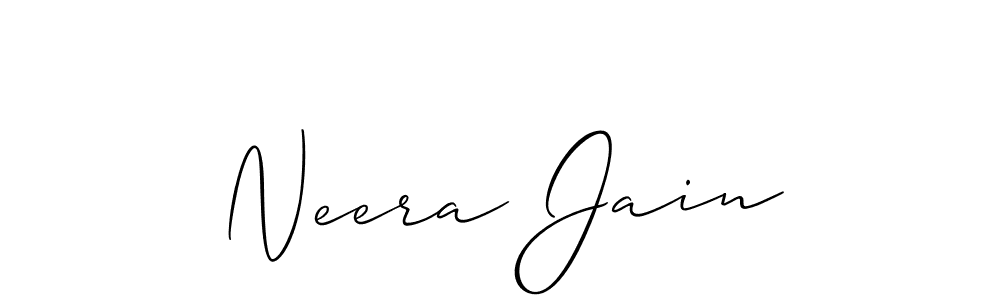 Check out images of Autograph of Neera Jain name. Actor Neera Jain Signature Style. Allison_Script is a professional sign style online. Neera Jain signature style 2 images and pictures png