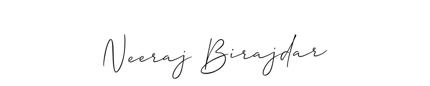 Best and Professional Signature Style for Neeraj Birajdar. Allison_Script Best Signature Style Collection. Neeraj Birajdar signature style 2 images and pictures png