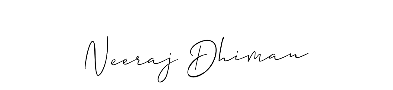 Here are the top 10 professional signature styles for the name Neeraj Dhiman. These are the best autograph styles you can use for your name. Neeraj Dhiman signature style 2 images and pictures png