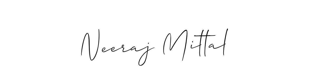 Also You can easily find your signature by using the search form. We will create Neeraj Mittal name handwritten signature images for you free of cost using Allison_Script sign style. Neeraj Mittal signature style 2 images and pictures png