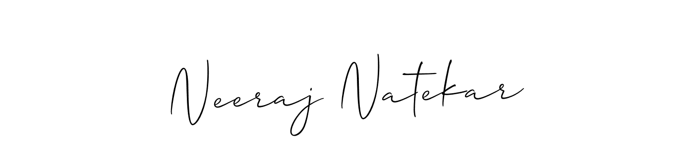 This is the best signature style for the Neeraj Natekar name. Also you like these signature font (Allison_Script). Mix name signature. Neeraj Natekar signature style 2 images and pictures png