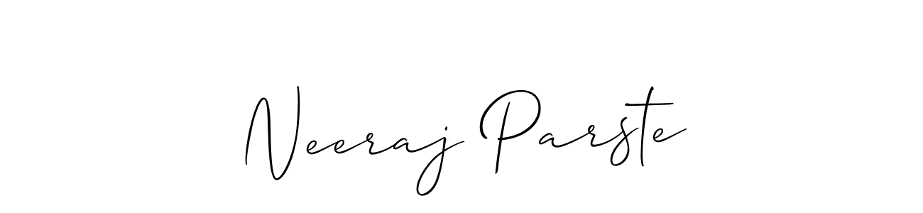 Here are the top 10 professional signature styles for the name Neeraj Parste. These are the best autograph styles you can use for your name. Neeraj Parste signature style 2 images and pictures png