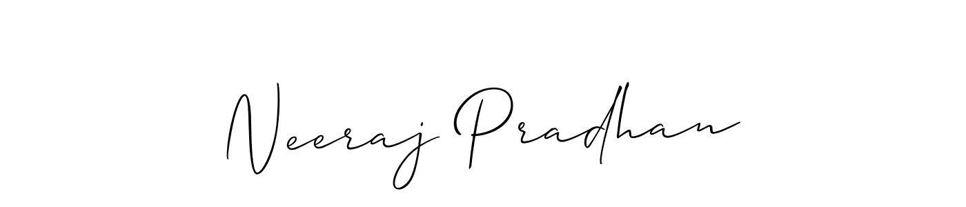 This is the best signature style for the Neeraj Pradhan name. Also you like these signature font (Allison_Script). Mix name signature. Neeraj Pradhan signature style 2 images and pictures png