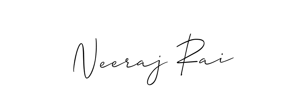 This is the best signature style for the Neeraj Rai name. Also you like these signature font (Allison_Script). Mix name signature. Neeraj Rai signature style 2 images and pictures png