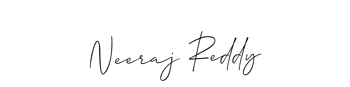 Make a short Neeraj Reddy signature style. Manage your documents anywhere anytime using Allison_Script. Create and add eSignatures, submit forms, share and send files easily. Neeraj Reddy signature style 2 images and pictures png