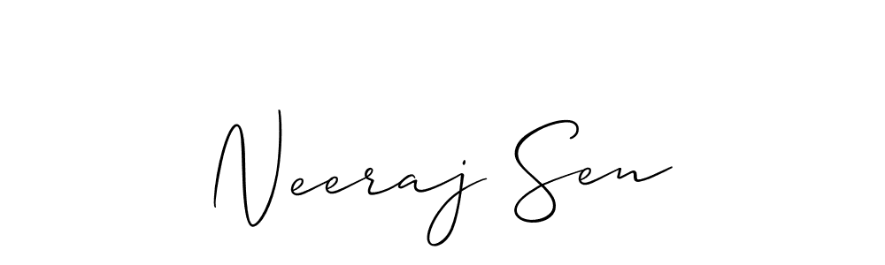 Once you've used our free online signature maker to create your best signature Allison_Script style, it's time to enjoy all of the benefits that Neeraj Sen name signing documents. Neeraj Sen signature style 2 images and pictures png