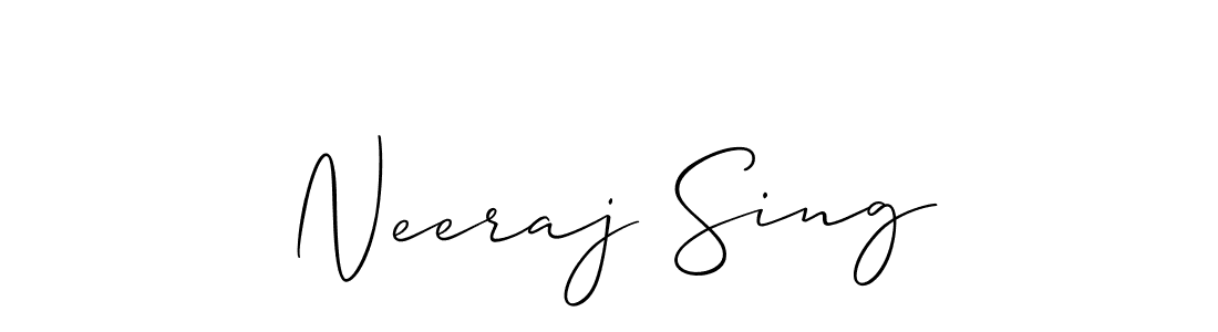 Once you've used our free online signature maker to create your best signature Allison_Script style, it's time to enjoy all of the benefits that Neeraj Sing name signing documents. Neeraj Sing signature style 2 images and pictures png