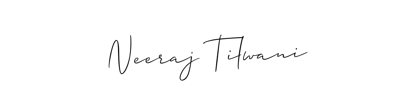 Check out images of Autograph of Neeraj Tilwani name. Actor Neeraj Tilwani Signature Style. Allison_Script is a professional sign style online. Neeraj Tilwani signature style 2 images and pictures png