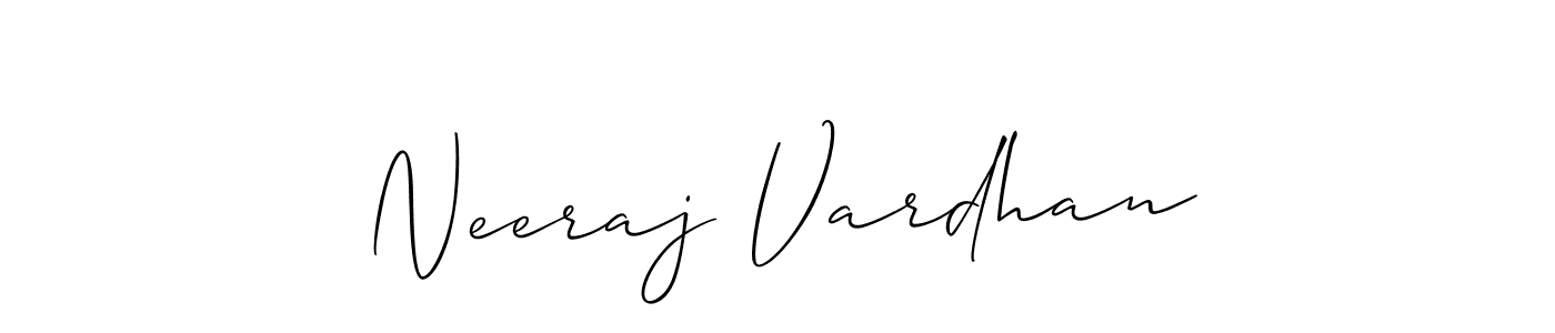 Make a beautiful signature design for name Neeraj Vardhan. Use this online signature maker to create a handwritten signature for free. Neeraj Vardhan signature style 2 images and pictures png