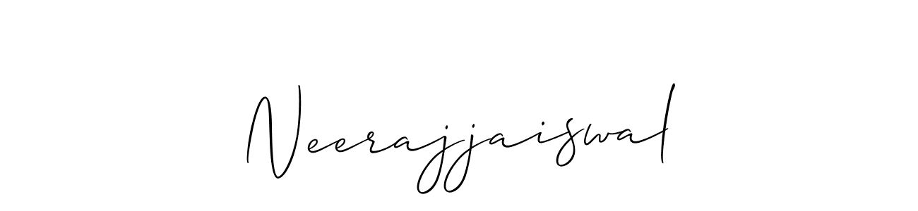 You can use this online signature creator to create a handwritten signature for the name Neerajjaiswal. This is the best online autograph maker. Neerajjaiswal signature style 2 images and pictures png