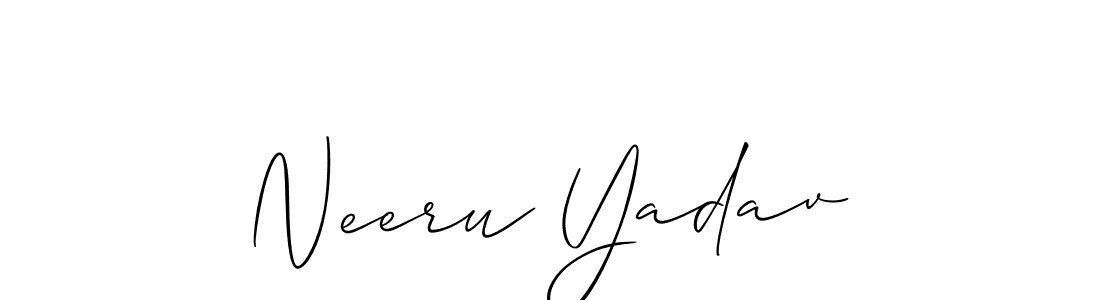 This is the best signature style for the Neeru Yadav name. Also you like these signature font (Allison_Script). Mix name signature. Neeru Yadav signature style 2 images and pictures png
