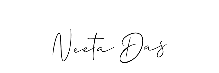 Make a beautiful signature design for name Neeta Das. Use this online signature maker to create a handwritten signature for free. Neeta Das signature style 2 images and pictures png