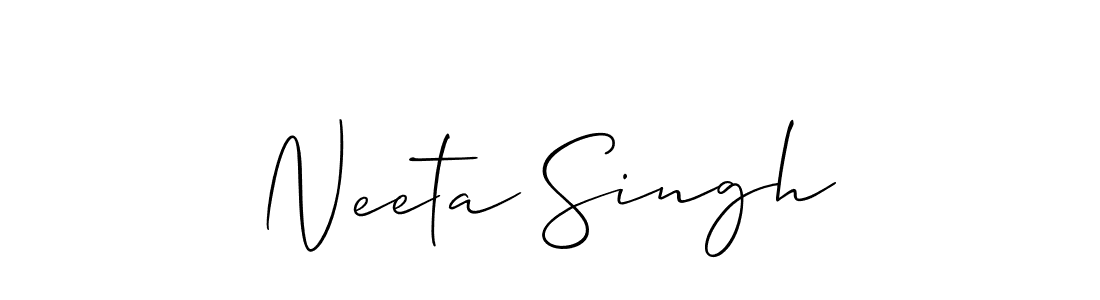 Once you've used our free online signature maker to create your best signature Allison_Script style, it's time to enjoy all of the benefits that Neeta Singh name signing documents. Neeta Singh signature style 2 images and pictures png