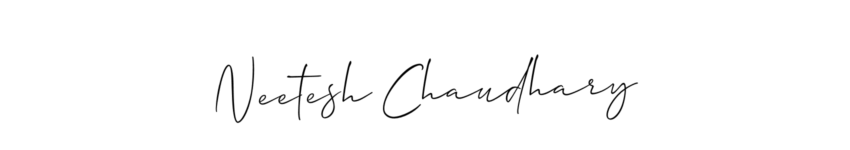 Check out images of Autograph of Neetesh Chaudhary name. Actor Neetesh Chaudhary Signature Style. Allison_Script is a professional sign style online. Neetesh Chaudhary signature style 2 images and pictures png