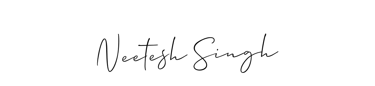 Once you've used our free online signature maker to create your best signature Allison_Script style, it's time to enjoy all of the benefits that Neetesh Singh name signing documents. Neetesh Singh signature style 2 images and pictures png