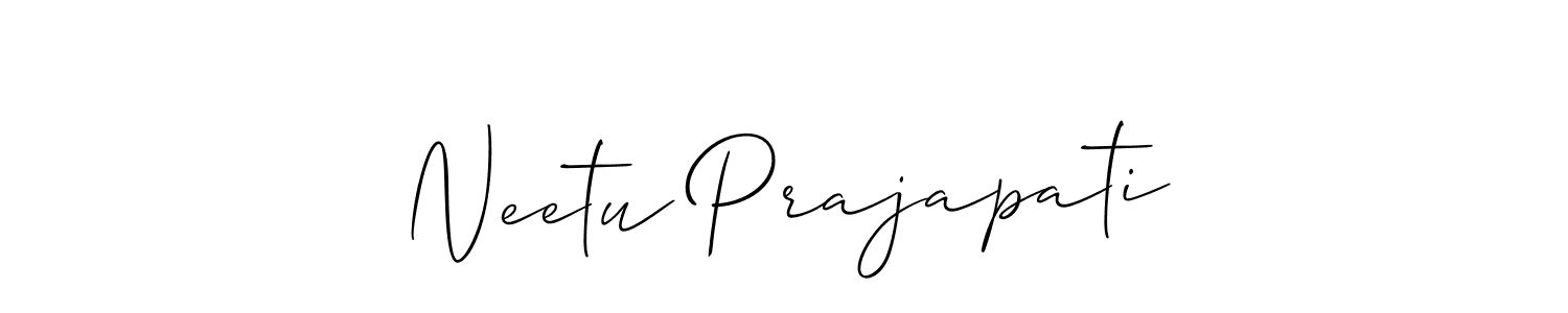 You can use this online signature creator to create a handwritten signature for the name Neetu Prajapati. This is the best online autograph maker. Neetu Prajapati signature style 2 images and pictures png