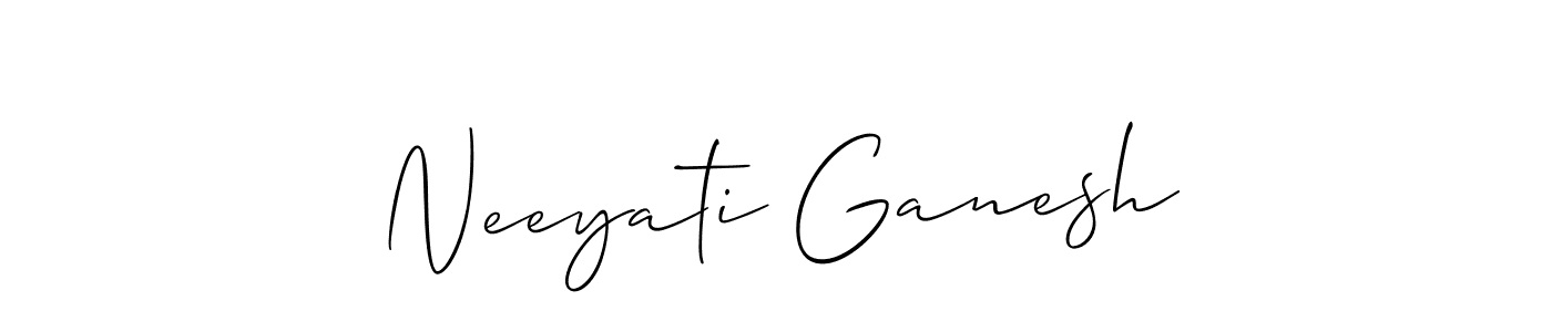 This is the best signature style for the Neeyati Ganesh name. Also you like these signature font (Allison_Script). Mix name signature. Neeyati Ganesh signature style 2 images and pictures png