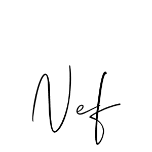 Once you've used our free online signature maker to create your best signature Allison_Script style, it's time to enjoy all of the benefits that Nef name signing documents. Nef signature style 2 images and pictures png