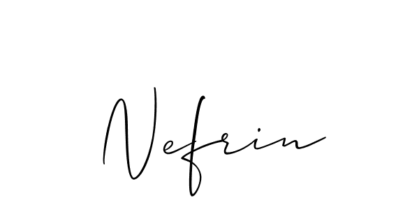 This is the best signature style for the Nefrin name. Also you like these signature font (Allison_Script). Mix name signature. Nefrin signature style 2 images and pictures png