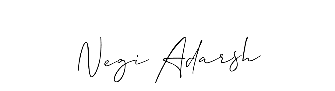 How to Draw Negi Adarsh signature style? Allison_Script is a latest design signature styles for name Negi Adarsh. Negi Adarsh signature style 2 images and pictures png
