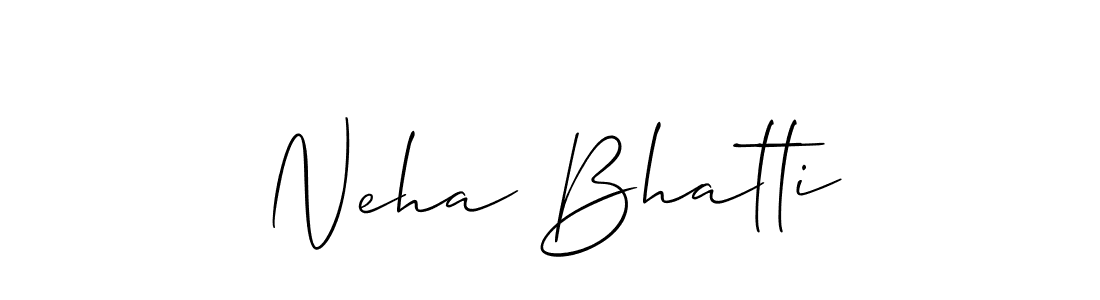 Once you've used our free online signature maker to create your best signature Allison_Script style, it's time to enjoy all of the benefits that Neha Bhatti name signing documents. Neha Bhatti signature style 2 images and pictures png