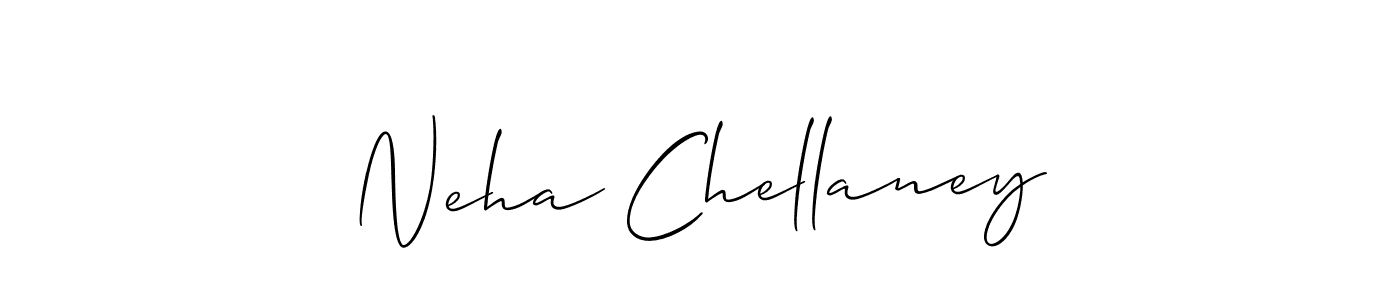 Create a beautiful signature design for name Neha Chellaney. With this signature (Allison_Script) fonts, you can make a handwritten signature for free. Neha Chellaney signature style 2 images and pictures png