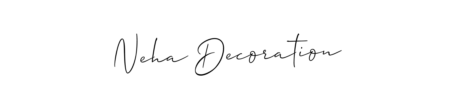 You can use this online signature creator to create a handwritten signature for the name Neha Decoration. This is the best online autograph maker. Neha Decoration signature style 2 images and pictures png
