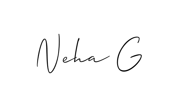 This is the best signature style for the Neha G name. Also you like these signature font (Allison_Script). Mix name signature. Neha G signature style 2 images and pictures png