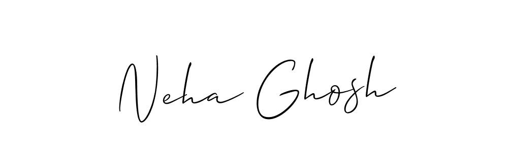 Similarly Allison_Script is the best handwritten signature design. Signature creator online .You can use it as an online autograph creator for name Neha Ghosh. Neha Ghosh signature style 2 images and pictures png