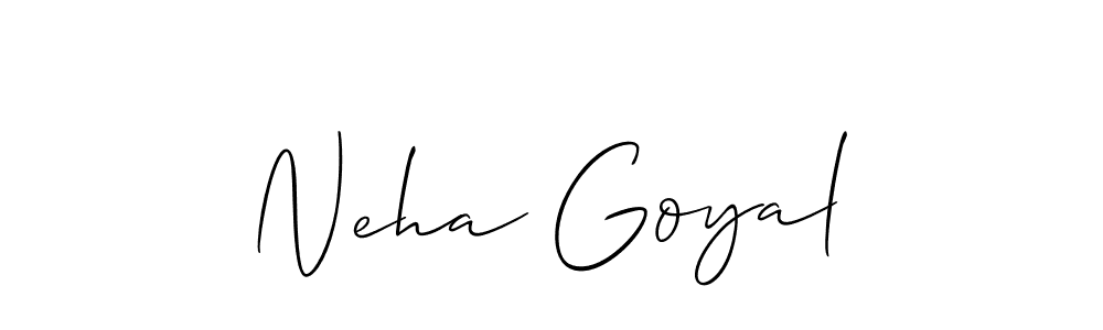 Once you've used our free online signature maker to create your best signature Allison_Script style, it's time to enjoy all of the benefits that Neha Goyal name signing documents. Neha Goyal signature style 2 images and pictures png