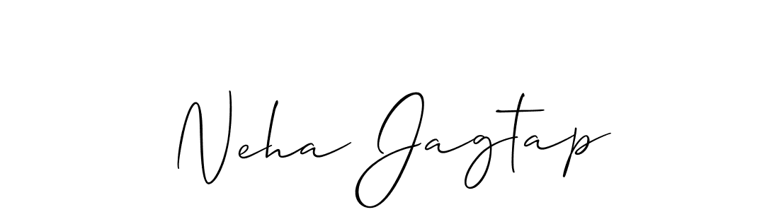 It looks lik you need a new signature style for name Neha Jagtap. Design unique handwritten (Allison_Script) signature with our free signature maker in just a few clicks. Neha Jagtap signature style 2 images and pictures png
