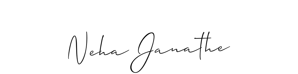 Make a beautiful signature design for name Neha Janathe. Use this online signature maker to create a handwritten signature for free. Neha Janathe signature style 2 images and pictures png