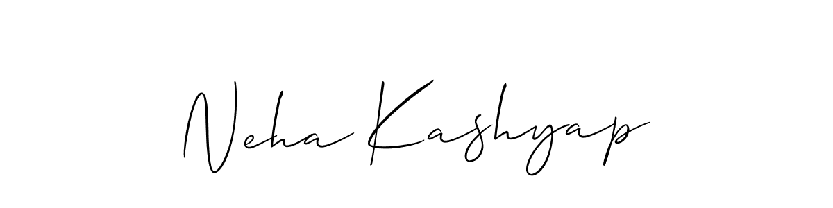 This is the best signature style for the Neha Kashyap name. Also you like these signature font (Allison_Script). Mix name signature. Neha Kashyap signature style 2 images and pictures png