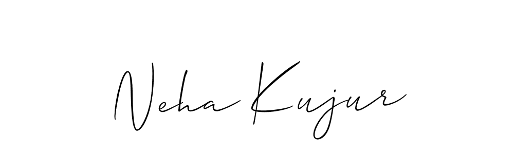 How to make Neha Kujur signature? Allison_Script is a professional autograph style. Create handwritten signature for Neha Kujur name. Neha Kujur signature style 2 images and pictures png