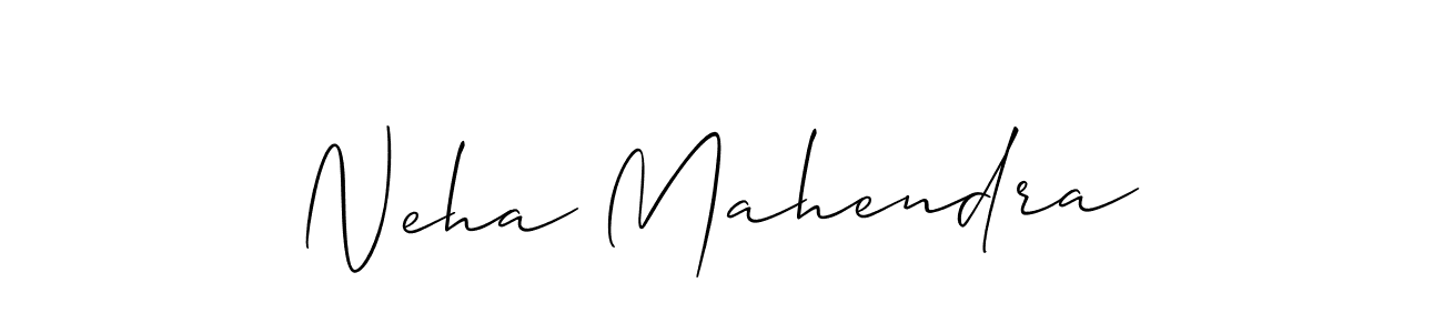 Similarly Allison_Script is the best handwritten signature design. Signature creator online .You can use it as an online autograph creator for name Neha Mahendra. Neha Mahendra signature style 2 images and pictures png
