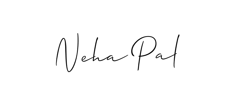 Best and Professional Signature Style for Neha Pal. Allison_Script Best Signature Style Collection. Neha Pal signature style 2 images and pictures png