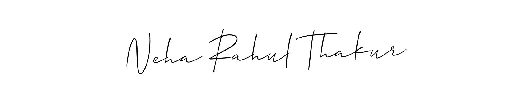 Here are the top 10 professional signature styles for the name Neha Rahul Thakur. These are the best autograph styles you can use for your name. Neha Rahul Thakur signature style 2 images and pictures png