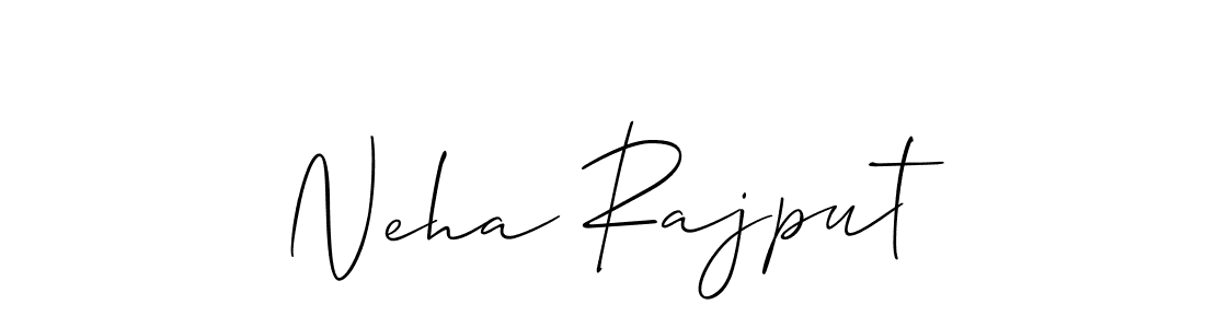 if you are searching for the best signature style for your name Neha Rajput. so please give up your signature search. here we have designed multiple signature styles  using Allison_Script. Neha Rajput signature style 2 images and pictures png