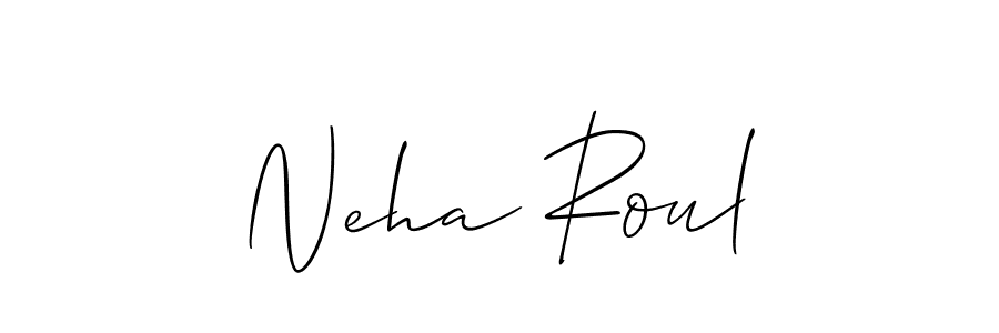 Check out images of Autograph of Neha Roul name. Actor Neha Roul Signature Style. Allison_Script is a professional sign style online. Neha Roul signature style 2 images and pictures png