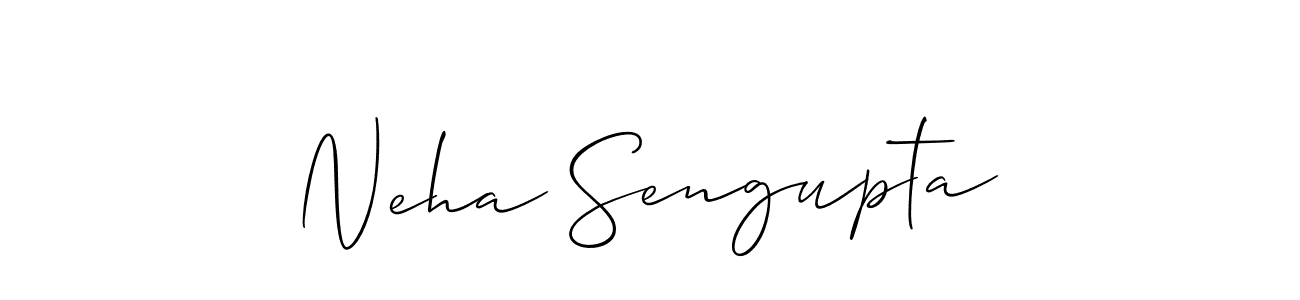 How to Draw Neha Sengupta signature style? Allison_Script is a latest design signature styles for name Neha Sengupta. Neha Sengupta signature style 2 images and pictures png