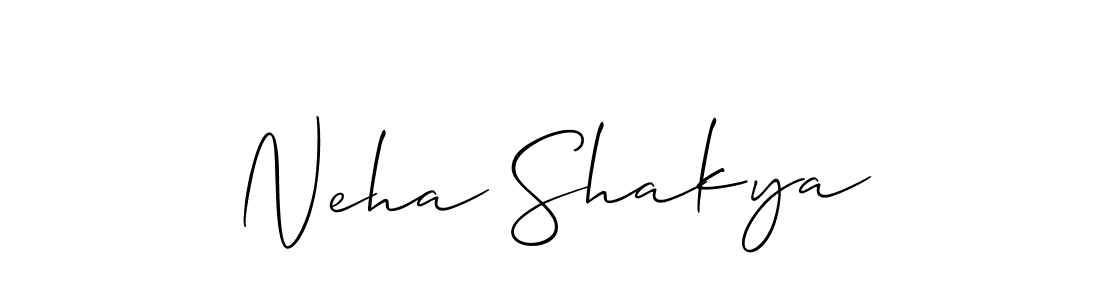 Make a beautiful signature design for name Neha Shakya. Use this online signature maker to create a handwritten signature for free. Neha Shakya signature style 2 images and pictures png