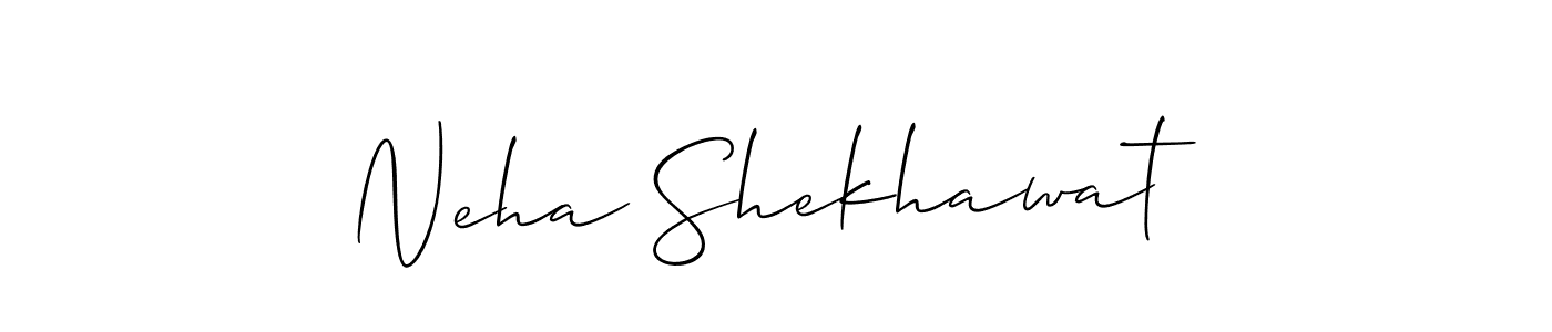 Once you've used our free online signature maker to create your best signature Allison_Script style, it's time to enjoy all of the benefits that Neha Shekhawat name signing documents. Neha Shekhawat signature style 2 images and pictures png